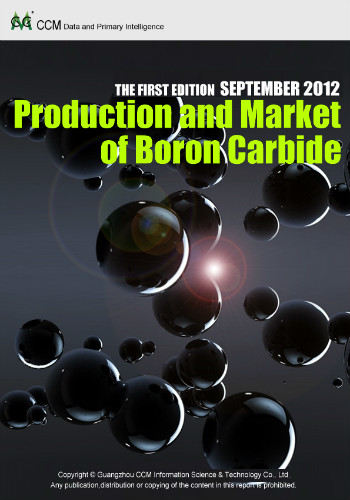 Production and Market of Boron Carbide